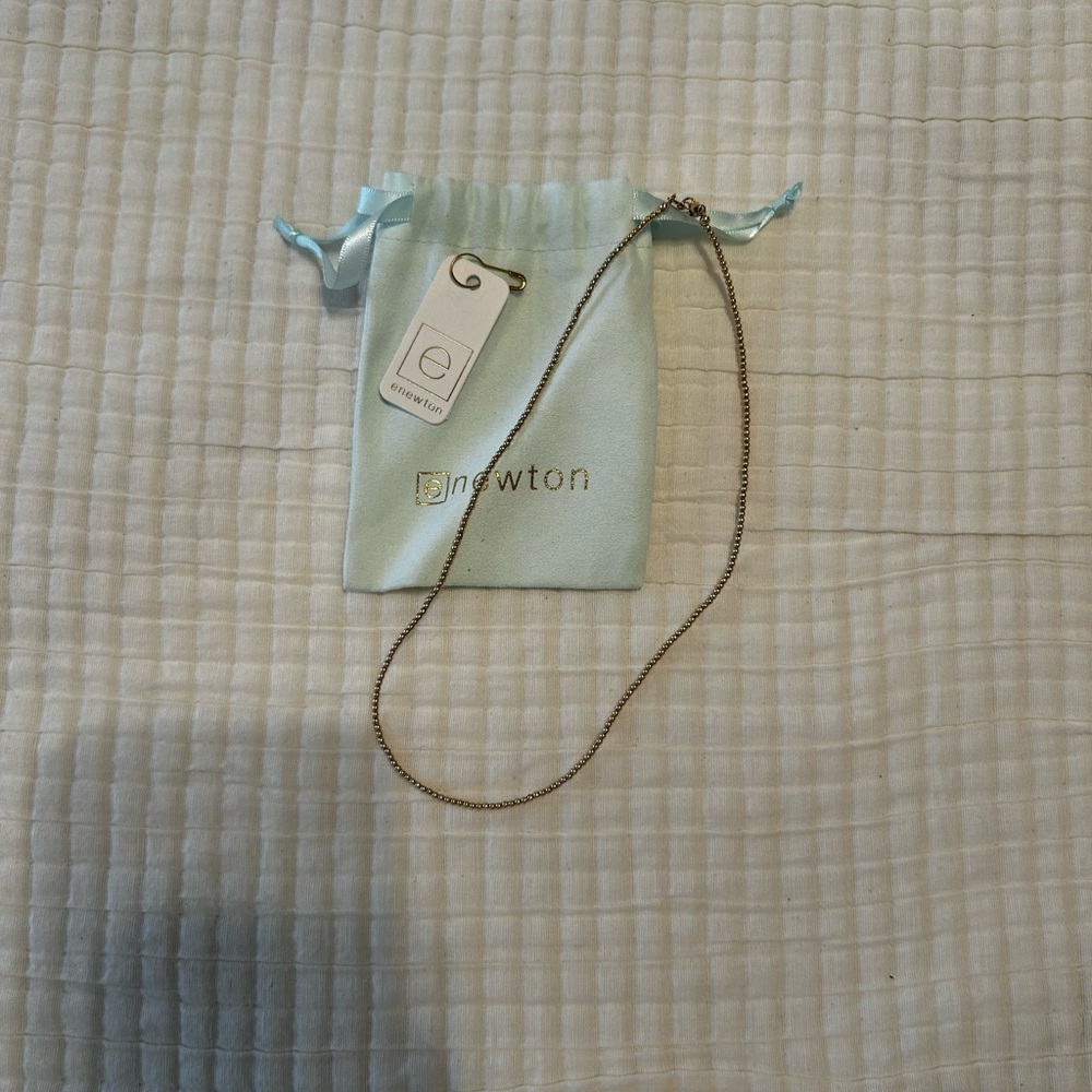enewton necklace shocker classic gold 3mm
